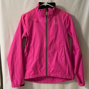 Hot Pink Woman’s Performance Bicycle Windbreaker/Rain Jacket. Size S